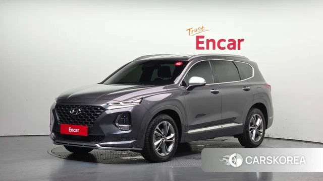 Hyundai Santa Fe TM 2018 Серый из Кореи