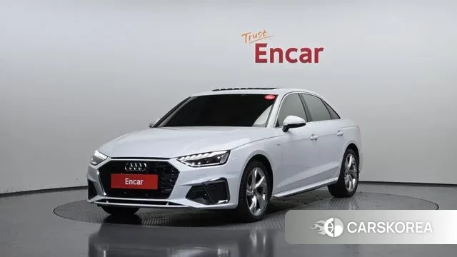 Audi A4 (B9) 2021 Белый из Кореи