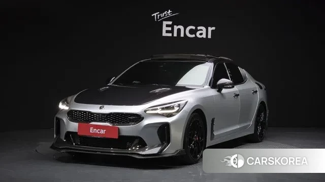 Kia Stinger 2018 Серебристо-серый из Кореи