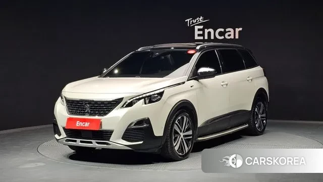 Peugeot 5008 second generation 2018 Белый из Кореи