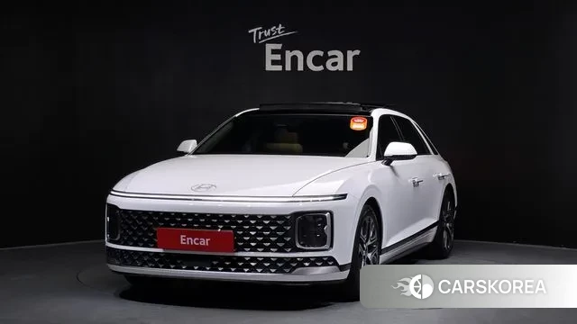 Hyundai Grandeur Hybrid (GN7) 2023 Белый из Кореи