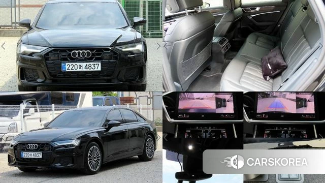 Audi A6 (C8) 2025 Черный из Кореи