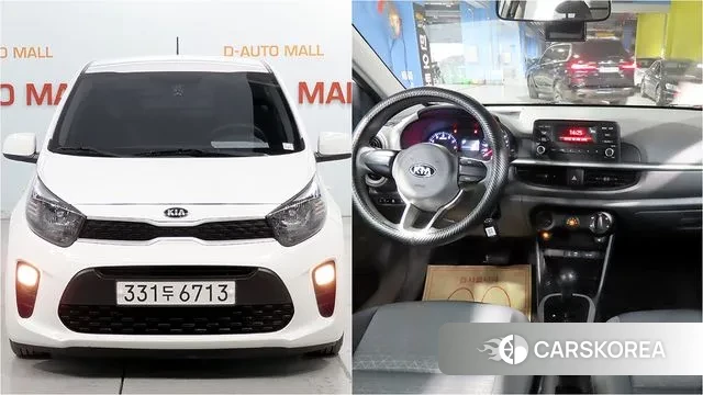 Kia All New Morning (JA) 2019 Белый из Кореи