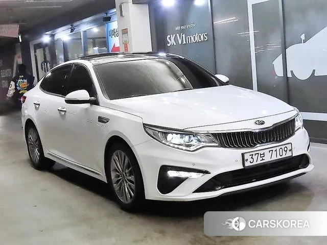 Kia The New K5 2nd generation 2018 Белый из Кореи