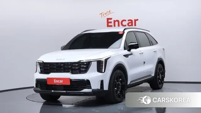 Kia The New Sorento 4th Generation 2023 Белый из Кореи