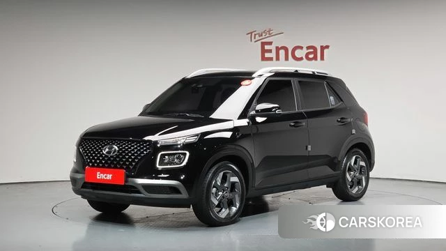 Hyundai Venue 2022 Черный из Кореи