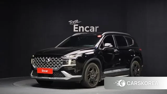 Hyundai The New Santa Fe 2020 Черный из Кореи