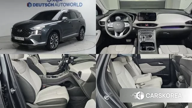 Hyundai The New Santa Fe 2020 Серый из Кореи