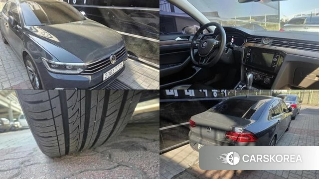 Volkswagen Passat GT (B8) 2018 Серый из Кореи
