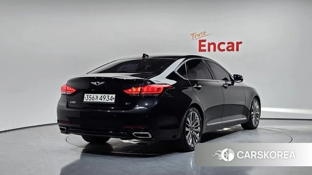 Genesis G80 2018 Черный из Кореи