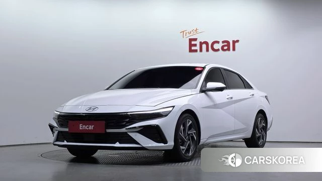 Hyundai The New Avante (CN7) 2025 Белый из Кореи