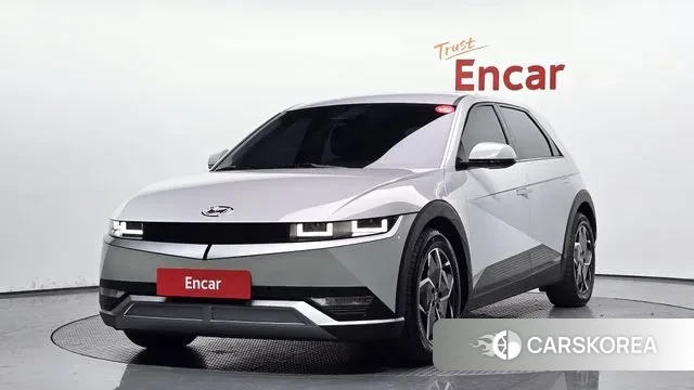 Hyundai Ionic 5 2021 Серебристо-серый из Кореи