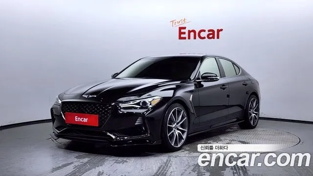 Genesis G70 2018 Черный из Кореи