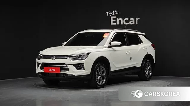 Ssangyong Beautiful Korando 2021 Белый из Кореи