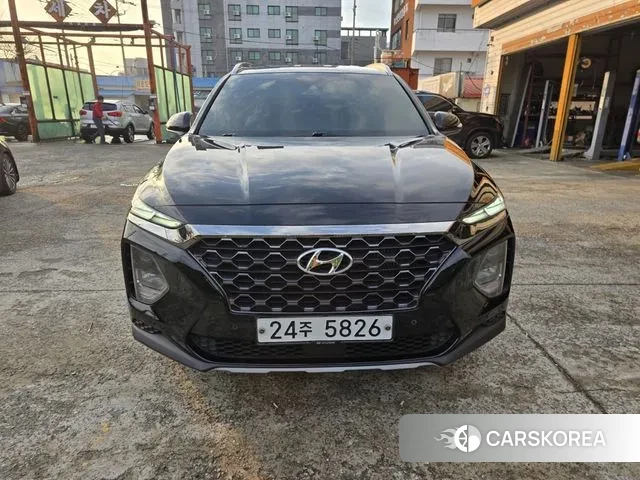 Hyundai Santa Fe TM 2019 Черный двухцветный из Кореи