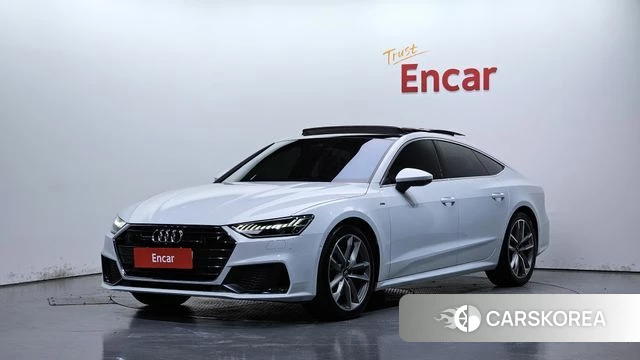Audi A7 (4K) 2020 Белый из Кореи