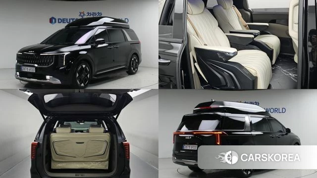 Kia The New Carnival 4th Generation 2024 Черный из Кореи