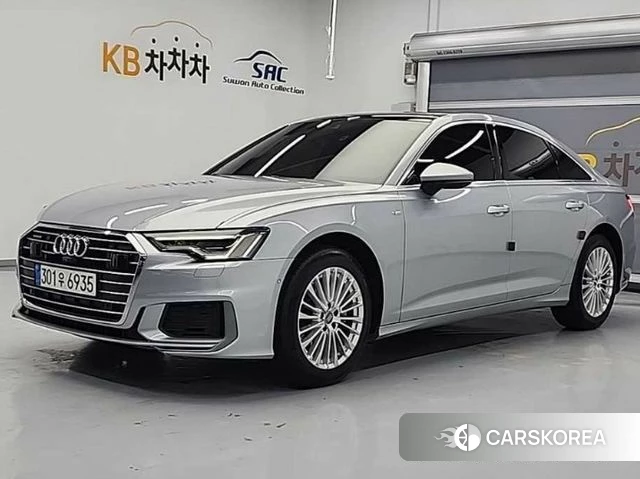 Audi A6 (C8) 2021 Серебристо-серый из Кореи