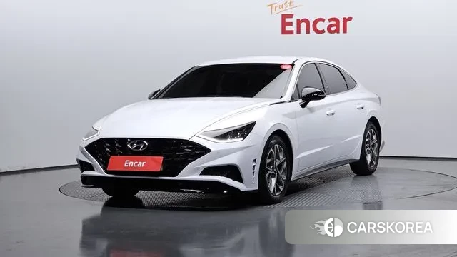 Hyundai Sonata (DN8) 2021 Белый из Кореи