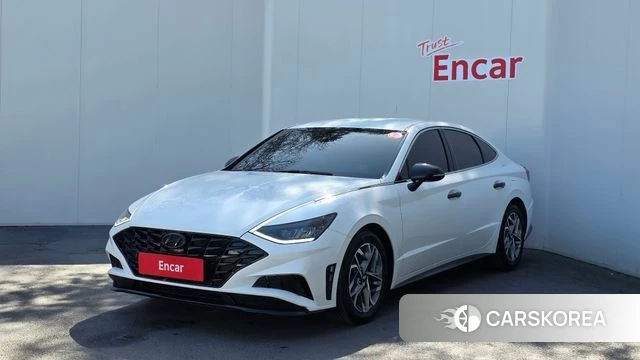 Hyundai Sonata (DN8) 2021 Белый из Кореи