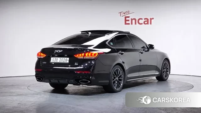 Genesis G80 2019 Черный из Кореи