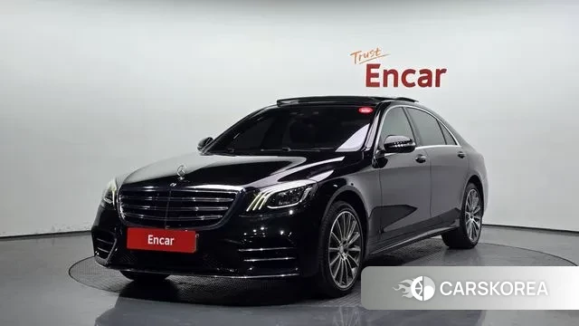 Mercedes-Benz S-Class W222 2020 Черный из Кореи