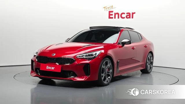 Kia Stinger 2018 Красный из Кореи
