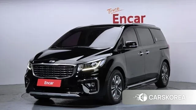 Kia The New Carnival 2018 Черный из Кореи