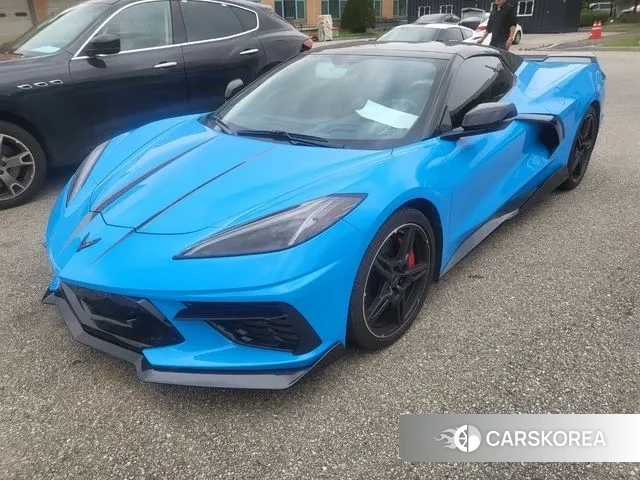 Chevrolet Corvette 2021 Синий из Кореи