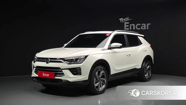 Ssangyong Beautiful Korando 2020 Белый из Кореи