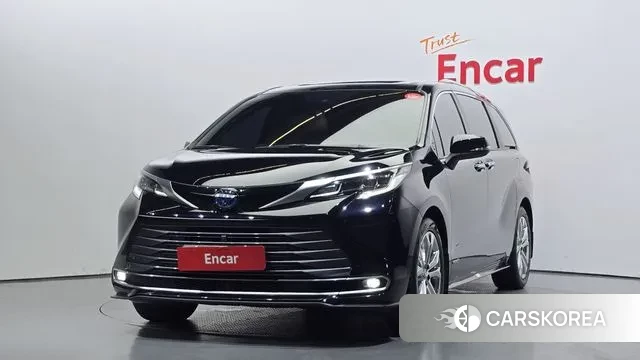 Toyota Sienna 4th Generation 2021 Черный из Кореи