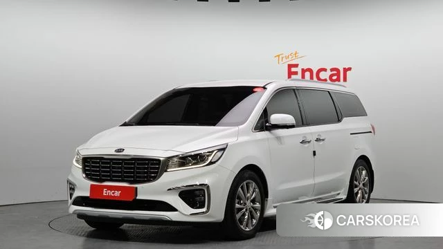 Kia The New Carnival 2019 Белый из Кореи