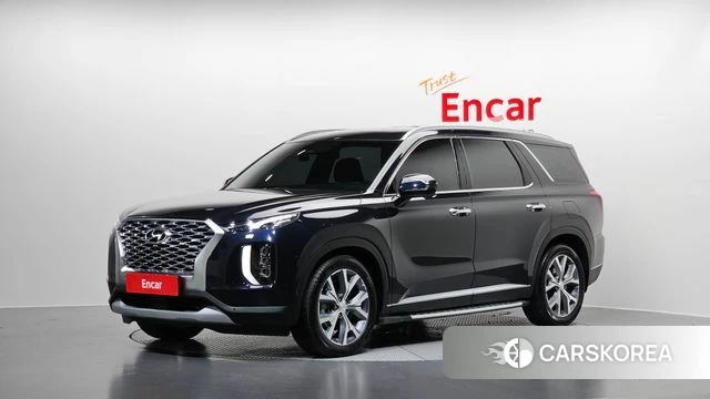 Hyundai Palisade 2021 Синий из Кореи