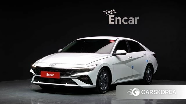 Hyundai The New Avante (CN7) 2024 Белый из Кореи