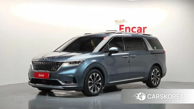 Kia Carnival 4th generation 2021 Синий из Кореи
