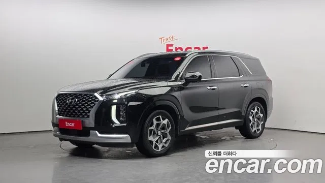 Hyundai Palisade 2021 Черный из Кореи