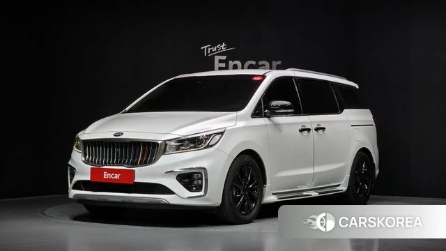 Kia The New Carnival 2019 Белый из Кореи