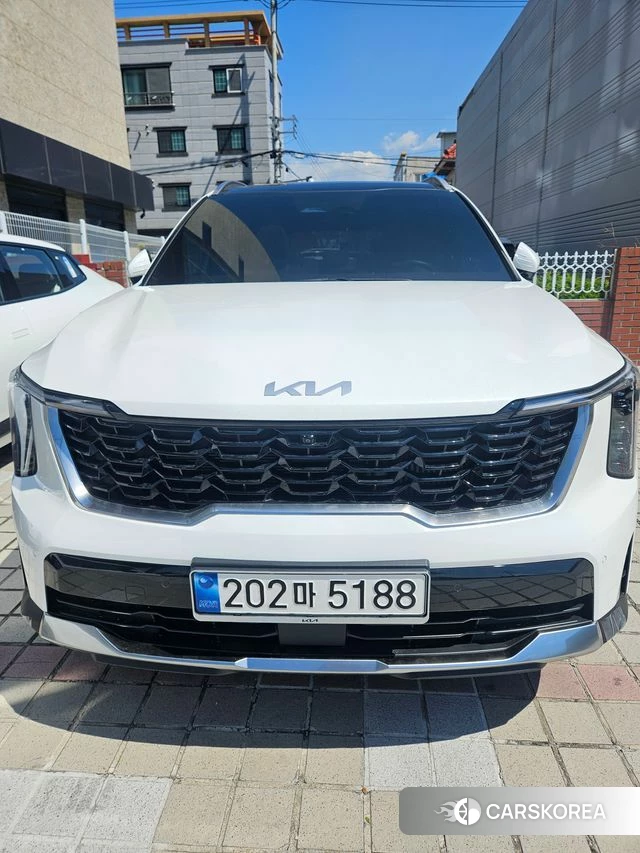 Kia The New Sorento 4th Generation 2024 Жемчужный цвет из Кореи