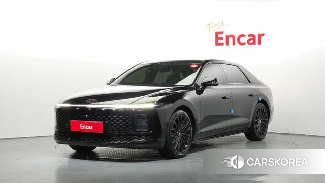 Hyundai Grandeur Hybrid (GN7) 2023 Черный из Кореи