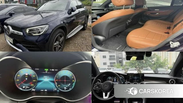 Mercedes-Benz GLC-Class X253 2020 Синий из Кореи