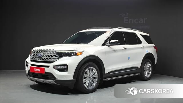 Ford Explorer 6th Generation 2021 Белый из Кореи