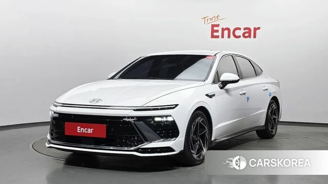 Hyundai Sonata D Edge (DN8) 2023 Белый из Кореи