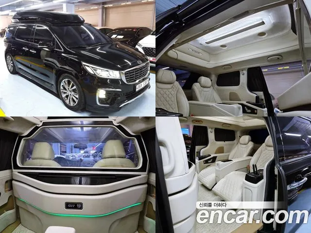 Kia The New Carnival 2019 Черный из Кореи