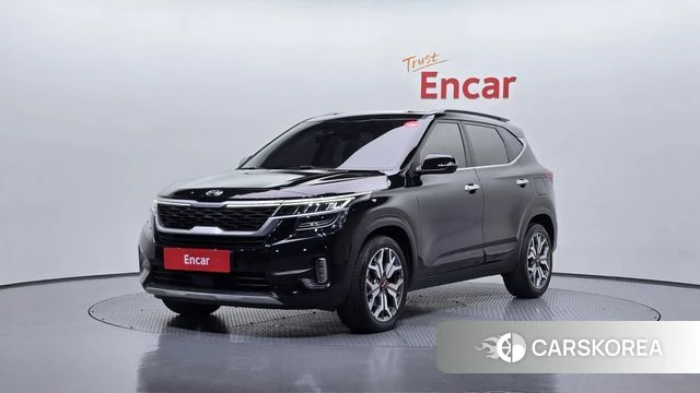 Kia Seltos 2019 Черный из Кореи