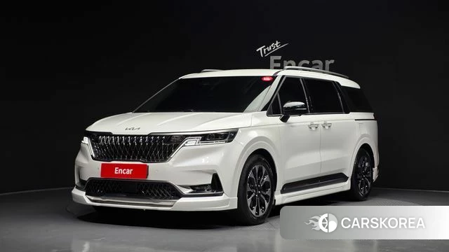Kia Carnival 4th generation 2023 Белый из Кореи