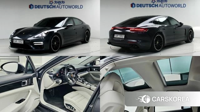 Porsche Panamera (971) 2018 Серый из Кореи