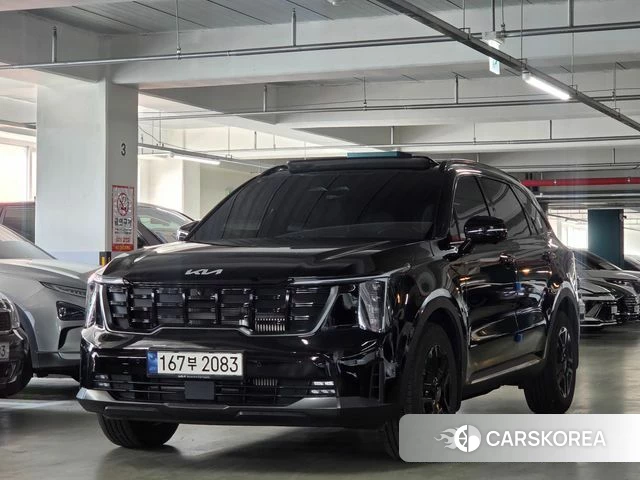 Kia The New Sorento 4th Generation 2024 Черный из Кореи
