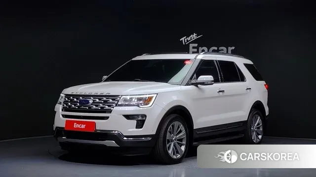 Ford Explorer 2018 Белый из Кореи