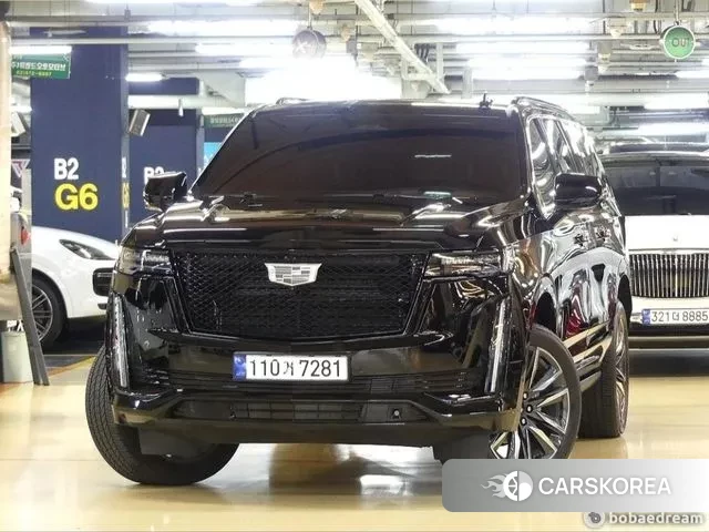 Cadillac Escalade 5th Generation 2023 Черный из Кореи