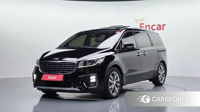 Kia The New Carnival 2020 Черный из Кореи